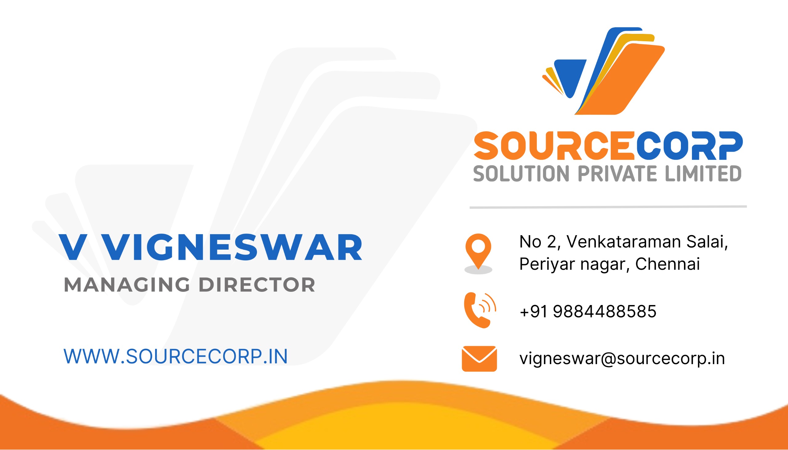 SourceCorp Business Card